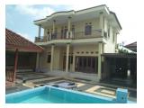 villa puncak private pool